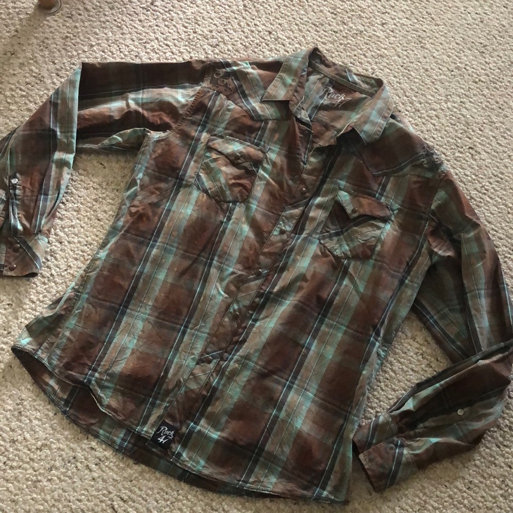 Rock 47 by Wrangler Men’s long sleeve shirt